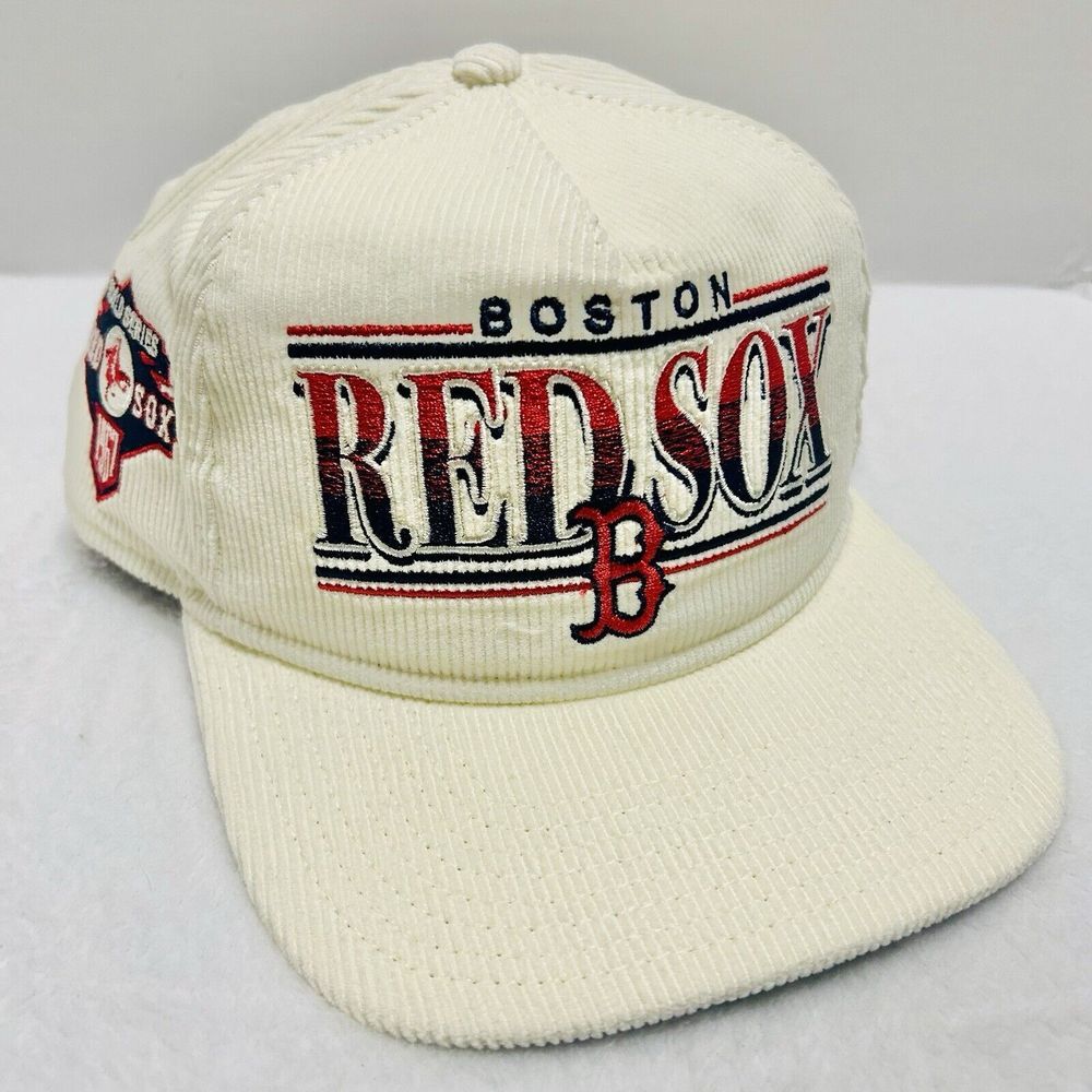 New Era Cream Boston Red Sox Hat